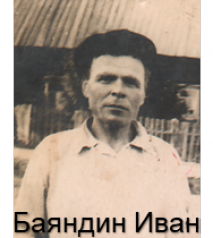 Баяндин Иван Никитьевич